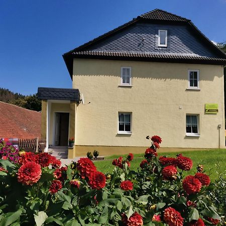 Ferienwohnung Paulinzella 9 Inklusive Parkplatz Und Wlan Bagian luar foto
