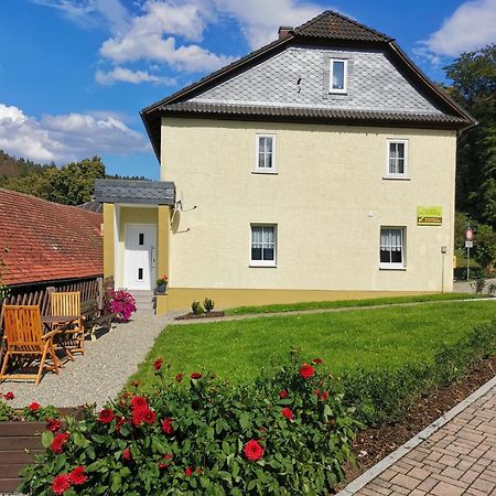 Ferienwohnung Paulinzella 9 Inklusive Parkplatz Und Wlan Bagian luar foto