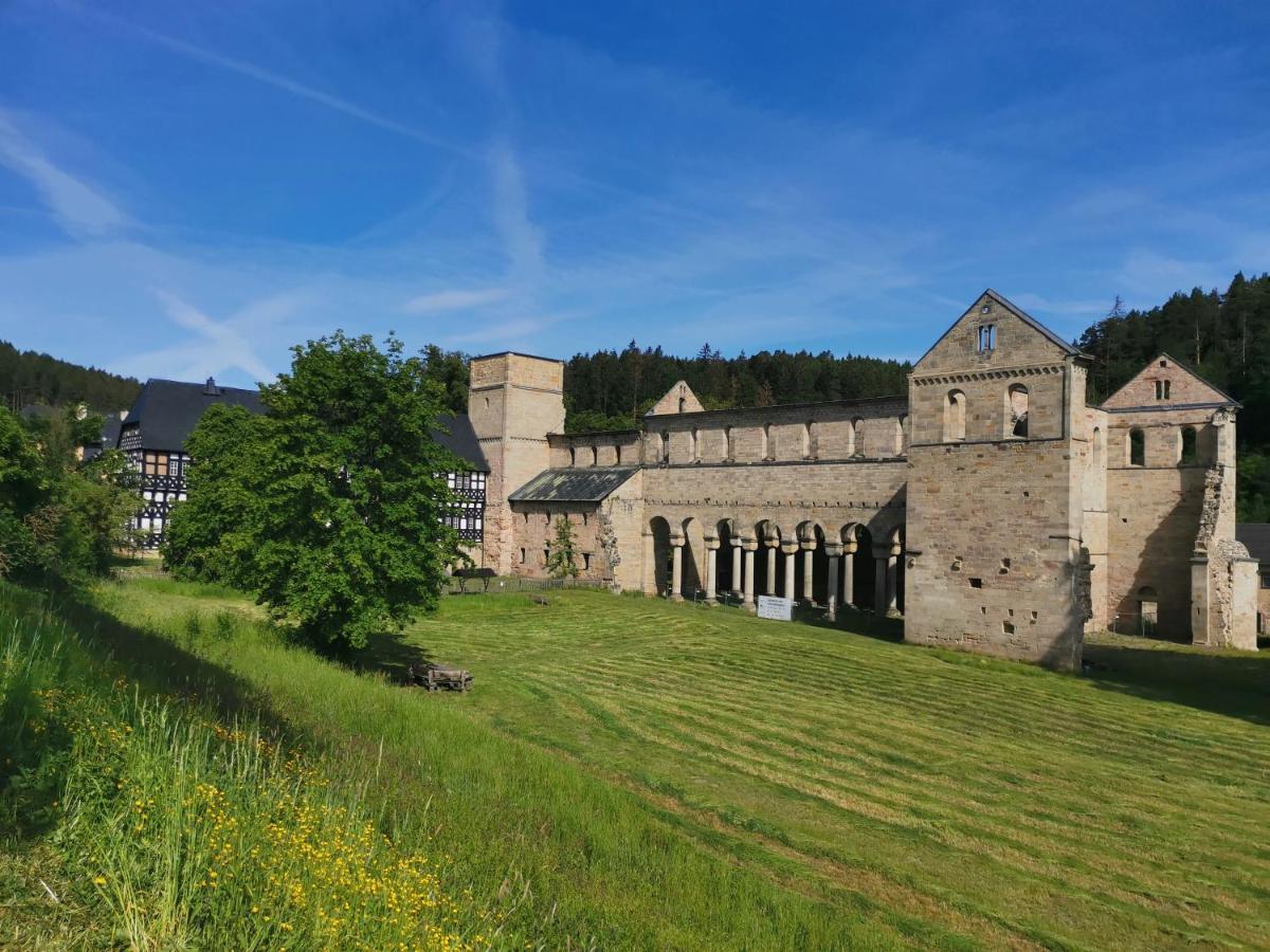 Ferienwohnung Paulinzella 9 Inklusive Parkplatz Und Wlan Bagian luar foto